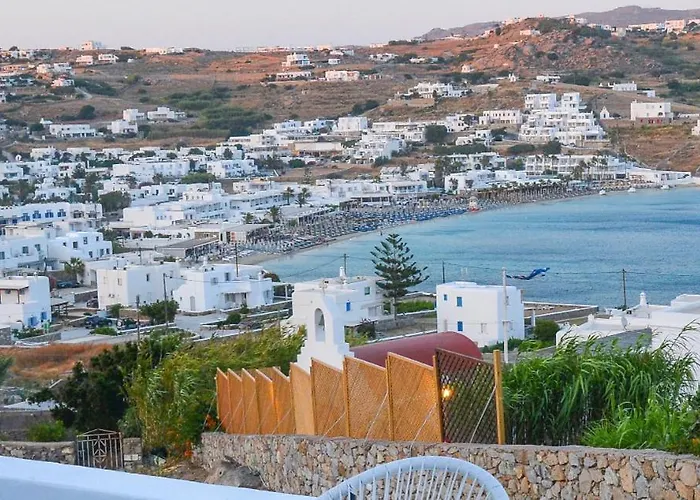 Modern Cycladic Sea View House Feriehus Ornos (Mykonos)