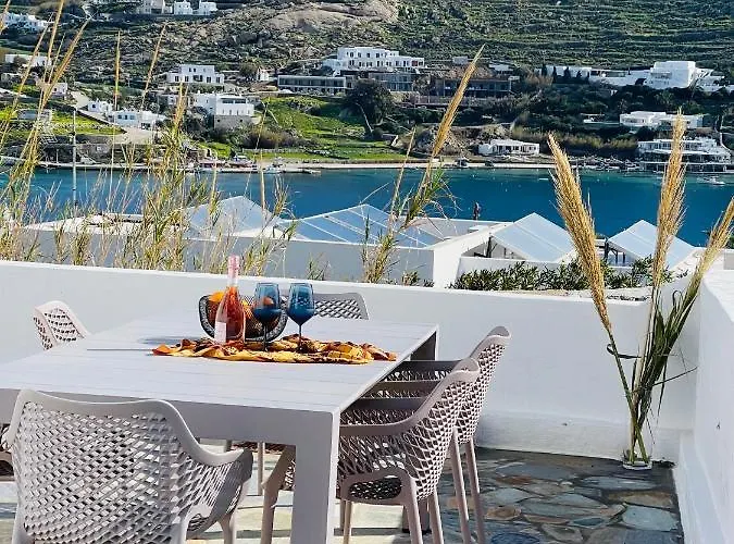 Modern Cycladic Sea View House Nyaraló