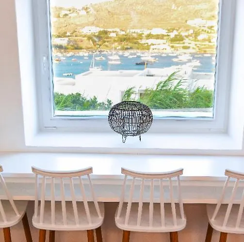 Hébergement de vacances Modern Cycladic Sea View House *