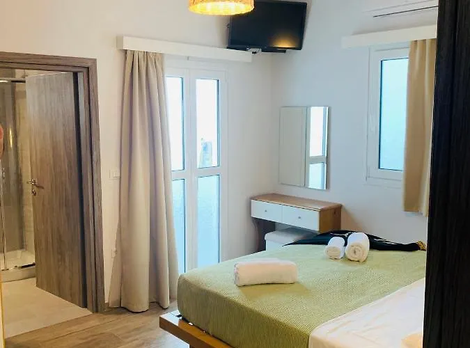 Modern Cycladic Sea View House Ornósz