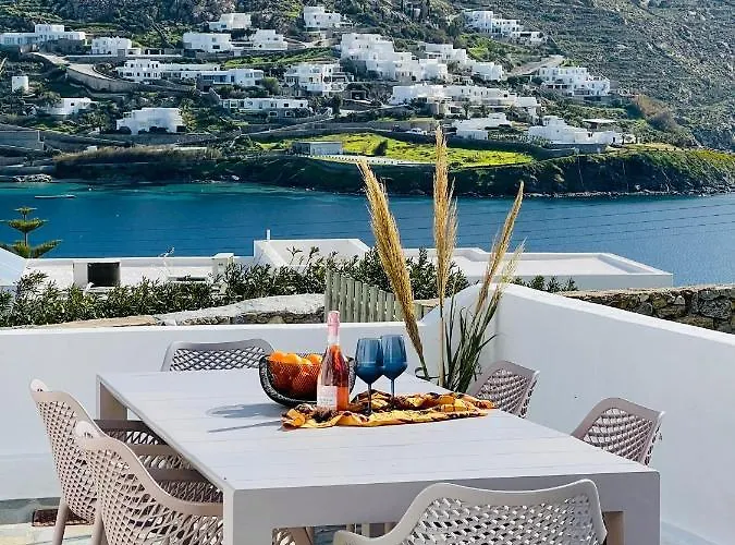 Modern Cycladic Sea View House Ornos (Mykonos)