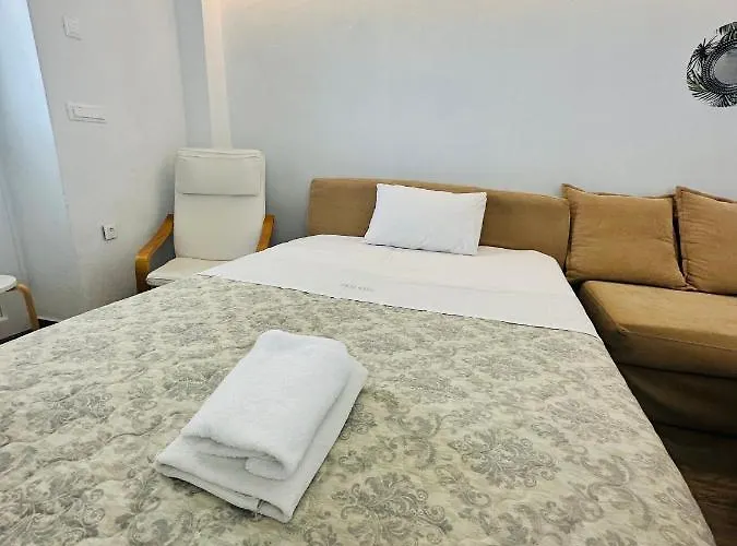 度假居 Modern Cycladic Sea View House 奥诺斯